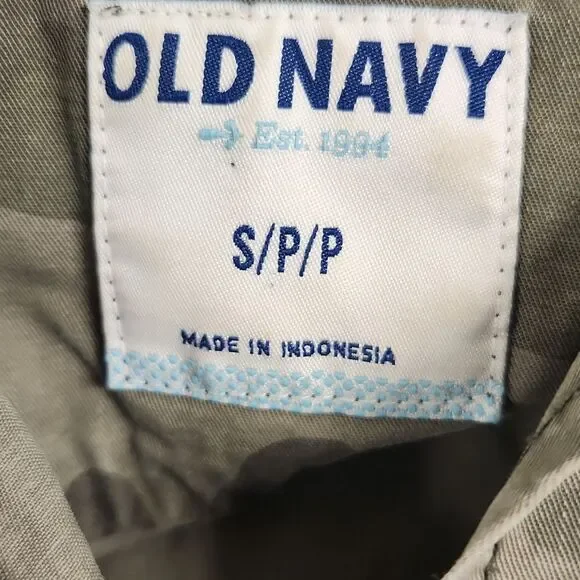 Old Navy Camo Shirt Jacket Lightweight S - Picture 9 of 10